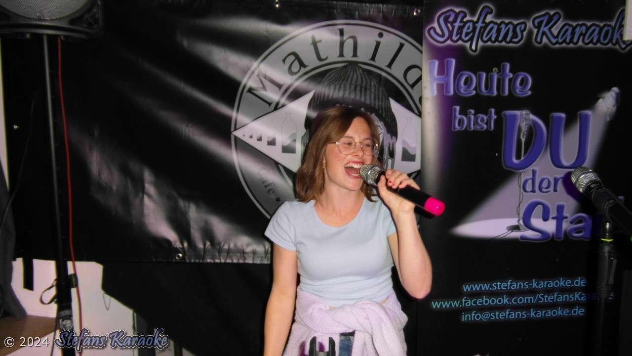Karaoke im Mathilda